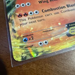 Pokemon Charizard EX Holo Ultra Rare Flashfire Card 12/106 2014 English - Image 2