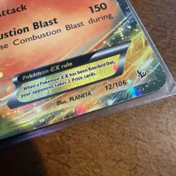Pokemon Charizard EX Holo Ultra Rare Flashfire Card 12/106 2014 English - Image 3