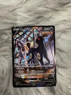 Pokemon Umbreon V Ultra Rare Full Art Single Strike Holo TG22/TG30 200 HP - Image 1