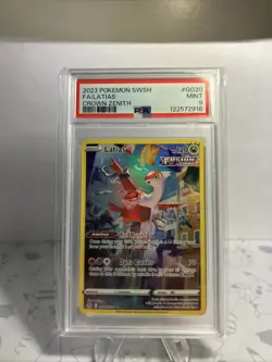 2023 POKEMON SWORD & SHIELD CROWN ZENITH #GG20 FULL ART/LATIAS PSA 9 - Image 1