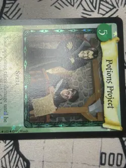 “Potions Project” Foil Harry Potter TCG Trading Card By Wizards Of The Coast NM - Image 4