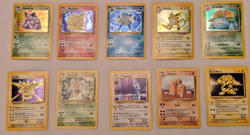 Base Set 102/102 Complete Master Set LP to mp Pokemon Cards Original ~ htf rare - Image 3