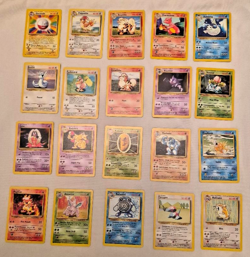 Base Set 102/102 Complete Master Set LP to mp Pokemon Cards Original ~ htf rare - Image 4