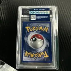 1999 POKEMON GAME #4 CHARIZARD-HOLO SHADOWLESS PSA AUTHENTIC AUTO 10 - Image 2