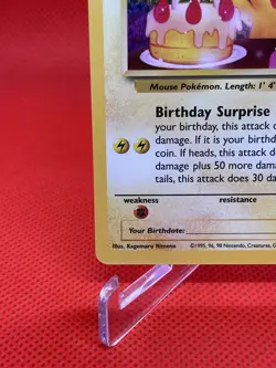 Birthday Pikachu 24/53 Holo Rare 25th Celebrations Classic - Pokemon Card - Image 4