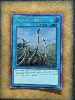 Yugioh Dragon Shrine LCKC-EN075 Secret Rare NM - Image 1