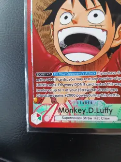 One Piece CCG Monkey D Luffy Alternative Art Leader OP13-001 English MINT 💎💎💎 - Image 5