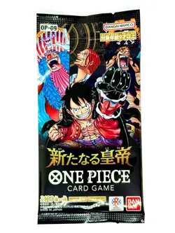 One Piece TCG - The Four Emperors OP-09 - Japanese Booster Pack - Image 1