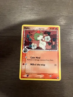 Pokemon TCG Ralts EX Dragon Frontiers, Delta Species, Regular Common Card 61/101 - Image 1