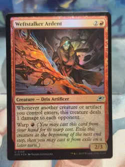 FOIL U 0169 Weftstalker Ardent Creature Uncommon Edge of Eternities MTG Card - Image 1