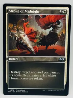 MTG Stroke Of Midnight Promo Pack: Wilds Of Eldraine Regular - Image 1
