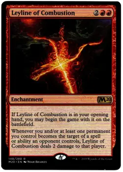 MTG LEYLINE OF COMBUSTION 148/280 CORE SET 2020 MAGIC THE GATHERING CCG - Image 1