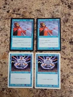 Counterspell 4x MtG Seventh Edition 7th & Tempest SP/NM Playset - Image 2