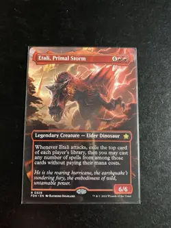 MTG - NM - Etali, Primal Storm - Borderless - Foundations - Image 1