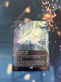 INVENTORS' FAIR GALAXY FOIL Borderless- Mint/NM - EOE Edge of Eternities MTG - Image 1