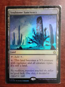 Foundations Soulstone Sanctuary #133 MTG NM - Image 1