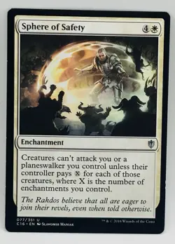 MTG Sphere of Safety Commander 2016 Regular - Image 1
