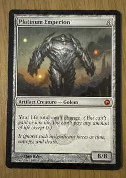 MTG Platinum Emperion Scars of Mirrodin Regular NM - Image 1