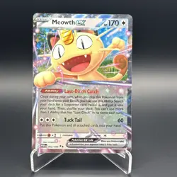 Pokemon TCG Meowth Ex 062/088 Perfect Order Double Rare N/M - Image 1