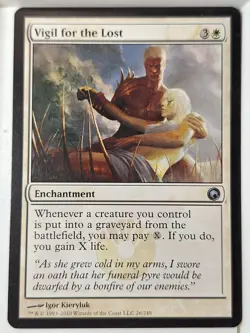 Vigil for the Lost - Scars of Mirrodin - Magic the Gathering MTG Nice! - Image 1