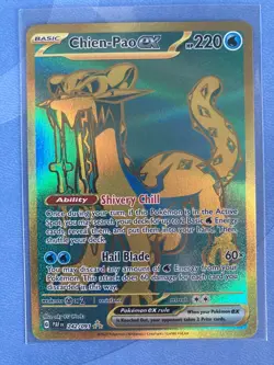 Chien-Pao ex 242/091 - Gold Hyper Rare Paldean Fates - Pokemon TCG - Image 1