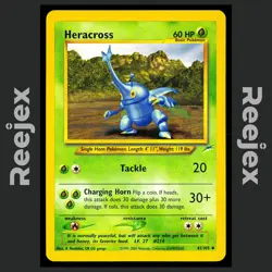 Heracross - 41/105 - Uncommon - Neo Destiny - Pokemon Card - LP - Image 1
