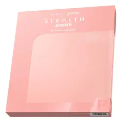 STEALTH 12 Pocket Zip Trading Card Binder - PINK - Image 1