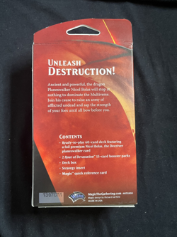 Magic the Gathering H. of D. Nicol Bolas the Deceiver Planeswalker Deck Sealed - Image 2