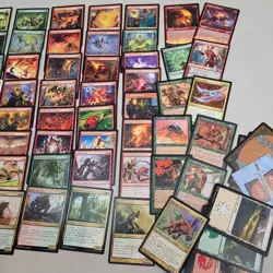 Custom Commander MTG Deck Magic = *ELEMENTALS* Tribal - Red White Green Naya - Image 2