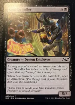 Soul Swindler 093/244 UNF Common Unfinity Magic: The Gathering - Image 1