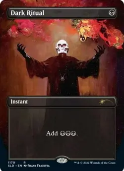 Dark Ritual MTG Non-Foil Secret Lair #1170 - Image 1