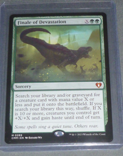 Finale of Devastation Commander Masters NM, Non-Foil - Image 1