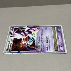 Pokemon Mewtwo LV.X DP28 SVP Black Star Promo Holo 2008 TCG Card Nintendo - Image 3