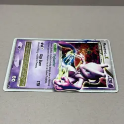 Pokemon Mewtwo LV.X DP28 SVP Black Star Promo Holo 2008 TCG Card Nintendo - Image 4