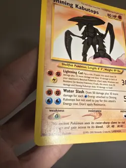 2002 Shining Kabutops 108/105 - Neo Destiny Pokemon TCG - Image 5