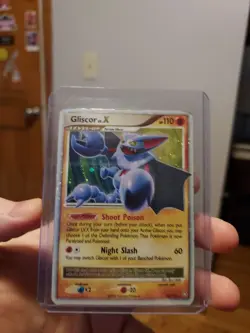 Pokemon TCG Gliscor LV.X Legends Awakened Holo Rare Card 141/146 MP - Image 1