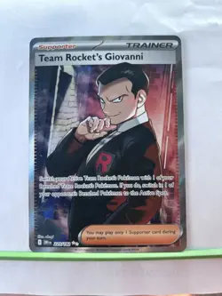 Pokemon TCG Team Rocket Supporter Trainer 2025 Ariana Giovanni Petrel 4 Cards - Image 3