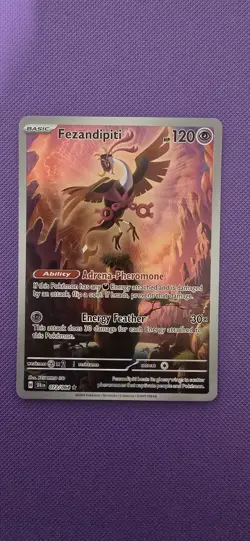Pokemon TCG Fezandipiti 073/064 Shrouded Fable Illustration Rare, Full Art - Image 1