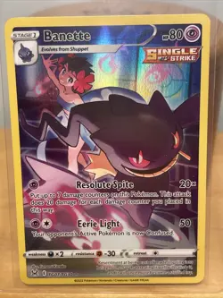 Pokemon - Banette - TG07/TG30 - SWSH Lost Origin - Trainer Gallery Card - Image 1