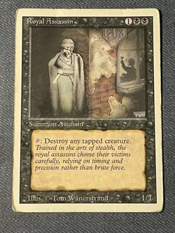 MTG Royal Assassin / 1994 Revised Edition / Magic: The Gathering rare uncommon - Image 1