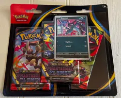 Pokemon Phantasmal Flames 3 Pack Blister Sneasel - Image 1