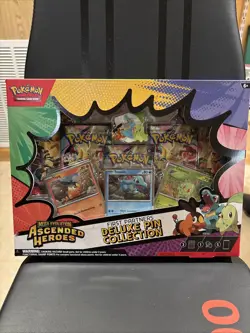 Pokemon Ascended Heroes First Partner Deluxe Pin Collection Sealed New - Image 1