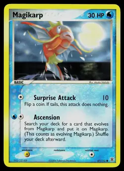 Pokemon Card - Magikarp FireRed & LeafGreen 67/112 Common - Image 1