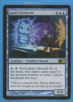MTG: M12: Jace's Archivist - Image 1