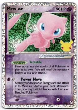 Mew ex 88/92 Classic Collection Celebrations: Classic Collection Pokemon Holo NM - Image 1