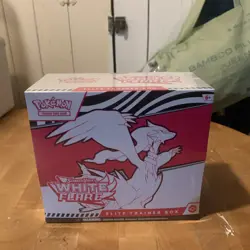 Pokemon TCG Scarlet & Violet White Flare ETB Elite Trainer Box Sealed - Image 1