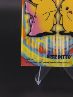 Pokemon - Topps 2000 TV Animation Series 2 Stick-Ons - #132 Ditto 5 of 10 - Image 5