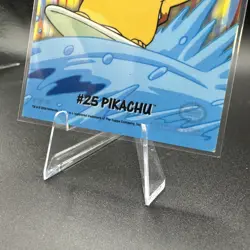 2000 Topps Pokemon TV Animation Series 2 Surfing #25 Pikachu 8 Of 10 Stick-Ons - Image 2