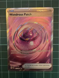 Wondrous Patch 117/088 - Full Art Ultra Rare - Pokemon TCG Perfect Order NM/Mint - Image 1