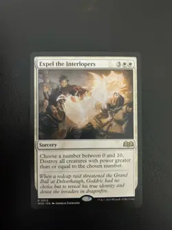 Expel the Interlopers Mtg Wilds of Eldraine Regular Rare 13 - Image 1